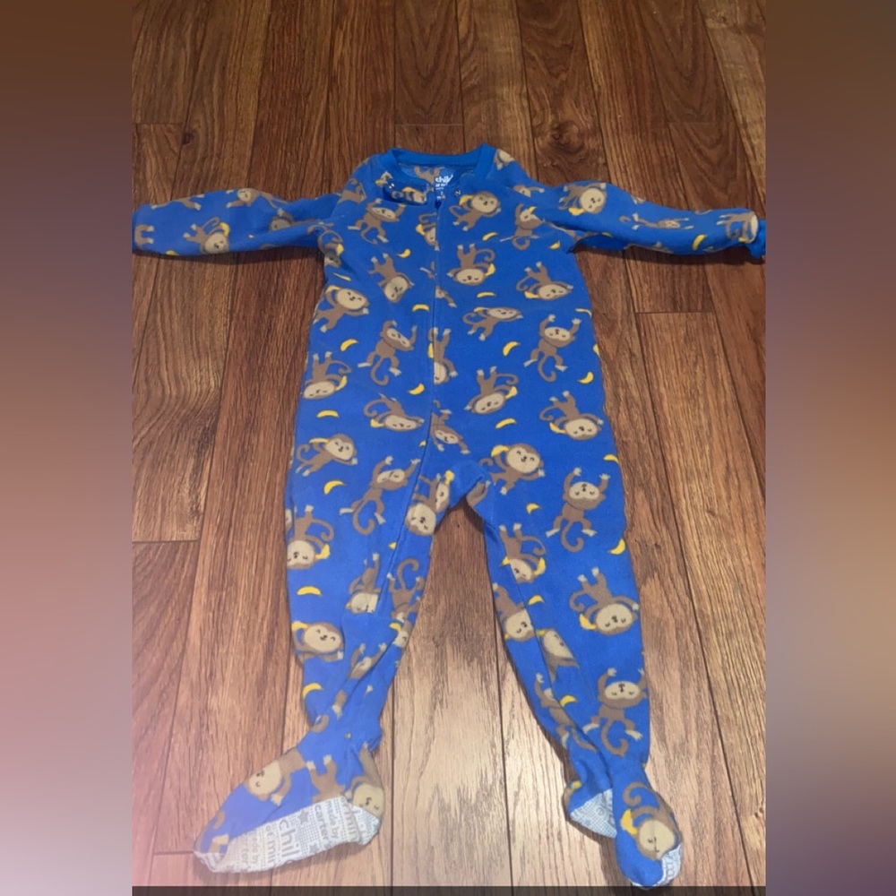 Carters one piece footed PJs